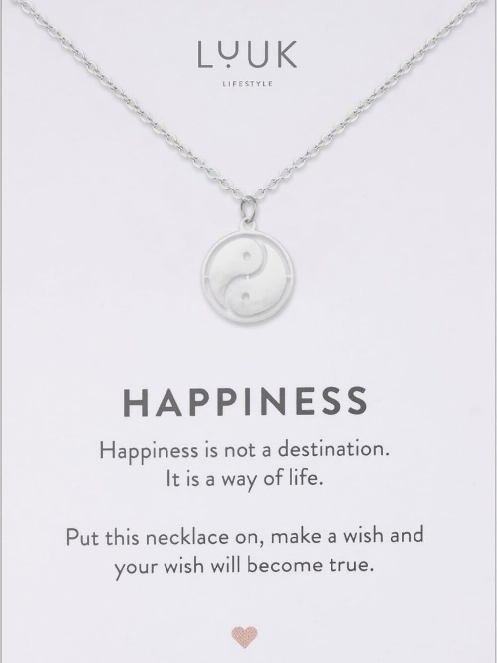 Chic Stainless Steel Charm Necklaces in Silver, Gold & Rose Gold - Cute Jewelry